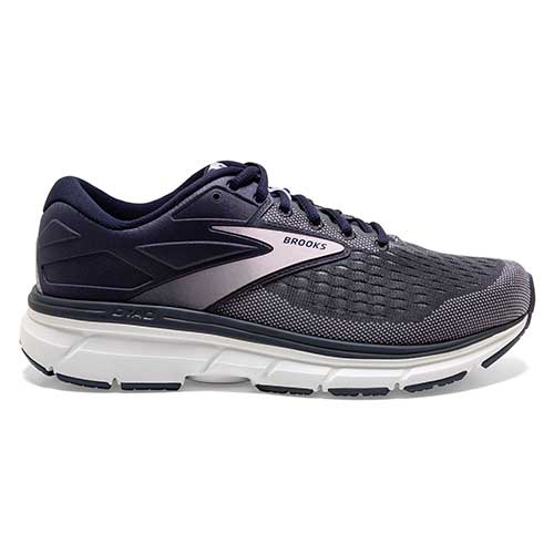 Brooks, Scarpa da corsa Dyad 11 da donna - Ombre/Primrose/Lavanda - Ampia (D)