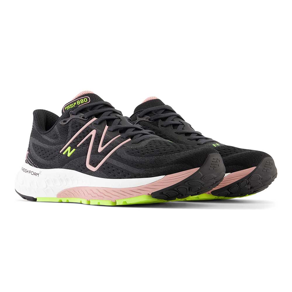 Nuovo equilibrio, Scarpa da corsa Fresh Foam X 880v13 da donna - Nero/Pink Moon - Ampia (D)