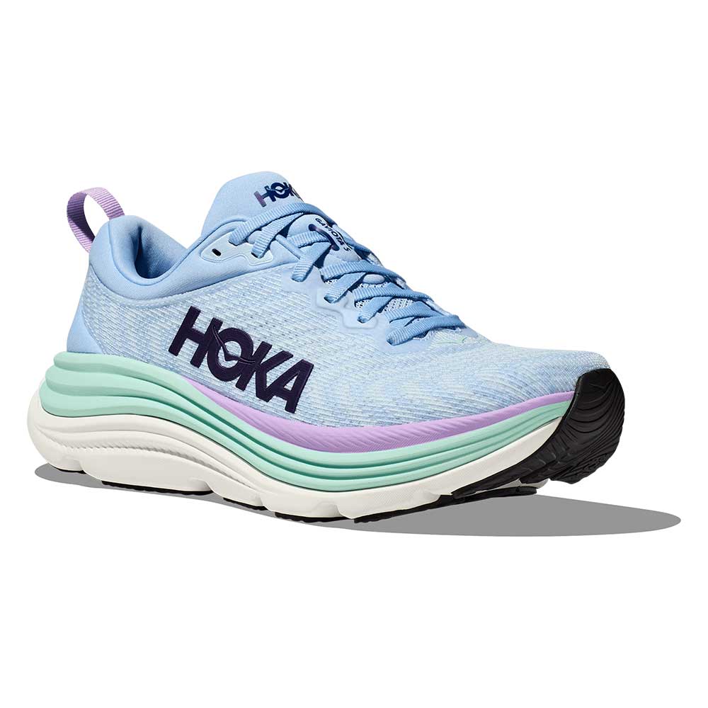 HOKA, Scarpa da corsa Gaviota 5 da donna - Airy Blue/Sunlit Ocean - Wide (D)