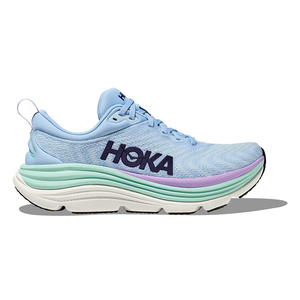 HOKA, Scarpa da corsa Gaviota 5 da donna - Airy Blue/Sunlit Ocean - Wide (D)