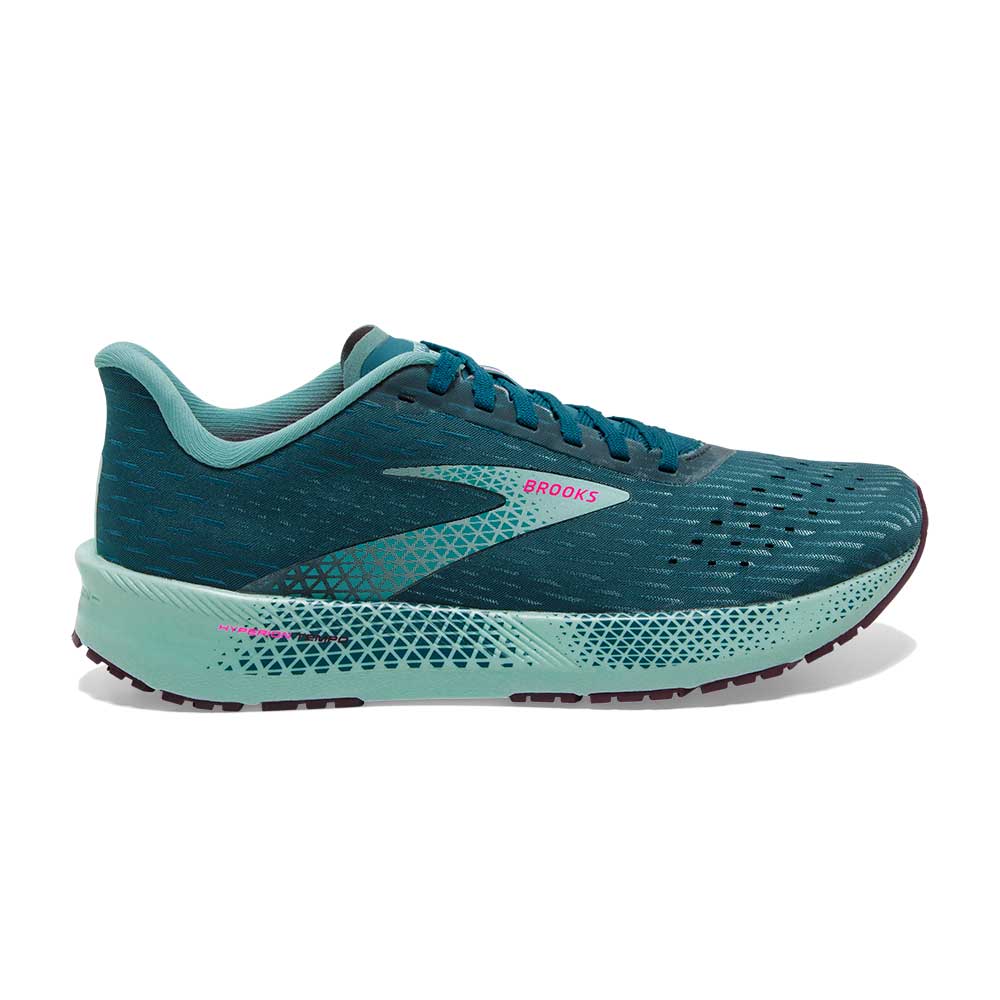 Brooks, Scarpa da corsa Hyperion Tempo Donna - Blu Corallo/Blu Light/Pink- Regular (B)