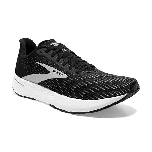 Brooks, Scarpa da corsa Hyperion Tempo da donna - Nero/Argento/Bianco - Regolare (B)