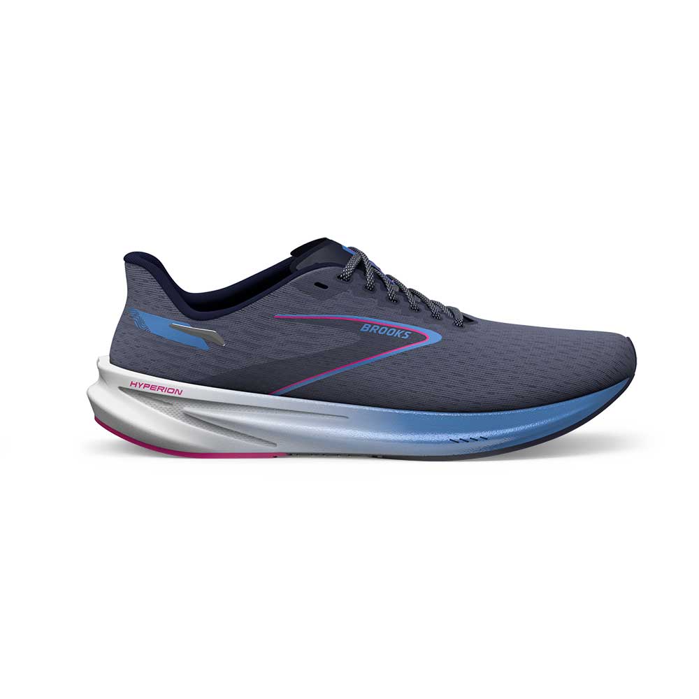 Brooks, Scarpa da corsa Hyperion da donna - Peacoat/Open Air/Lilac Rose - Regolare (B)