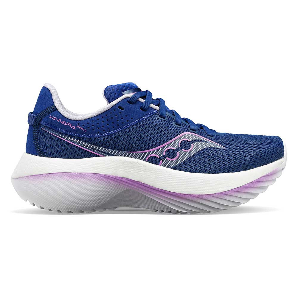 Saucony, Scarpa da corsa Kinvara Pro da donna - Indigo/Mauve- Regolare (B)