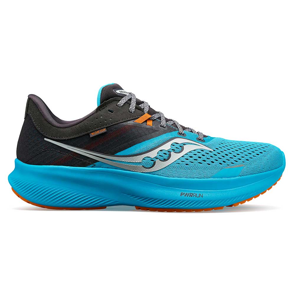 Saucony, Scarpa da corsa Ride 16 da uomo - Agave/Basalt - Regolare (D)