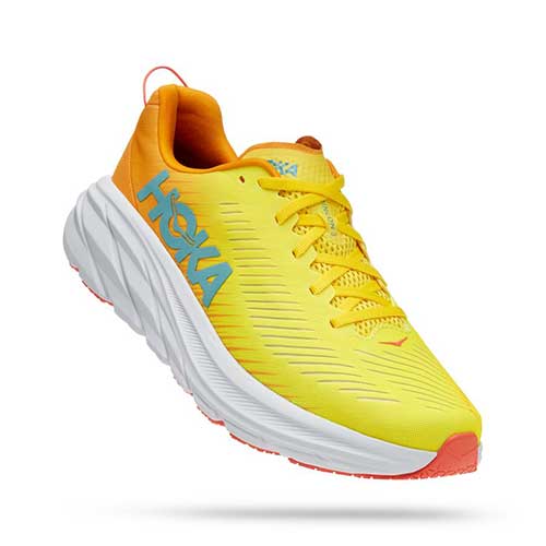 HOKA, Scarpa da corsa Rincon 3 - Illuminante/Giallo radiante - Uomo - Regolare (D)