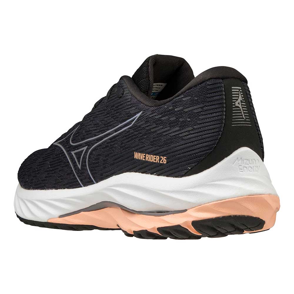 Mizuno, Scarpa da corsa Wave Rider 26 da donna - Odyssey Grey/Quicksilver - Regular (B)