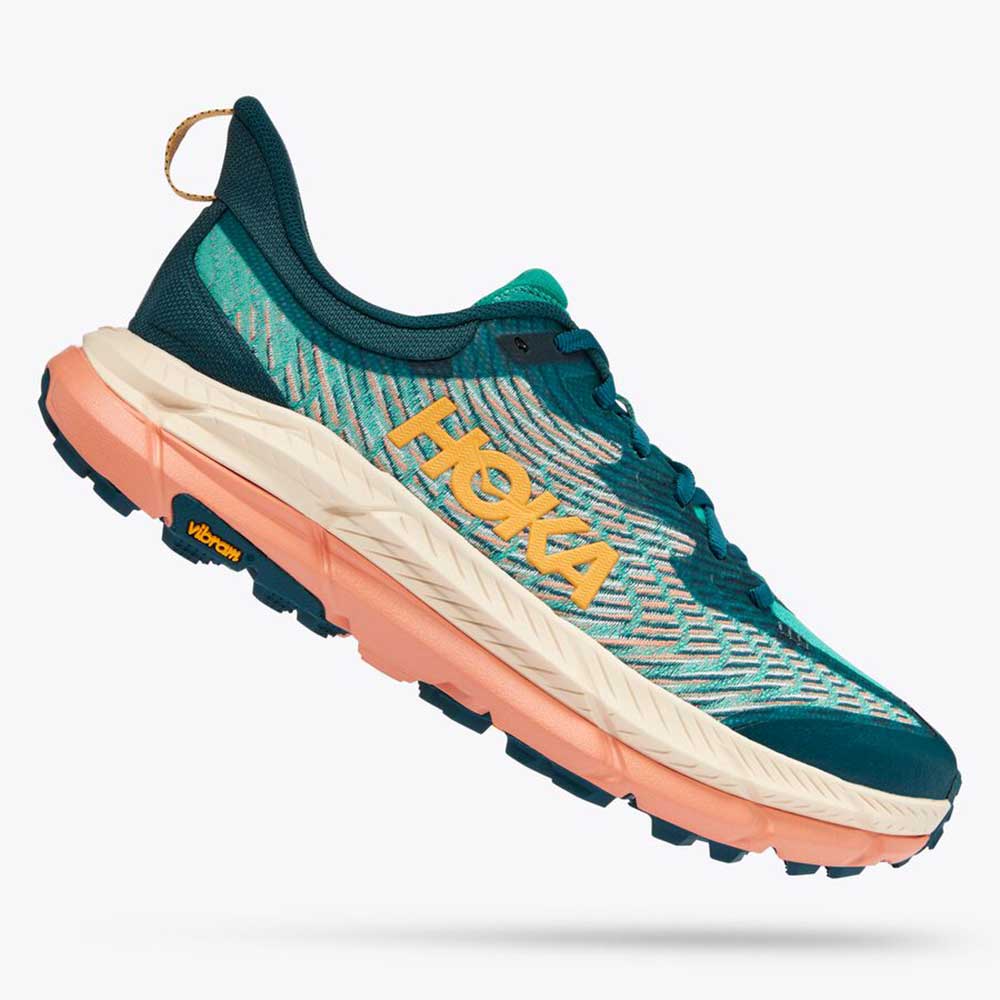 HOKA, Scarpa da trail Mafate Speed 4 Donna - DeepTeal/Water Garden - Regolare (B)