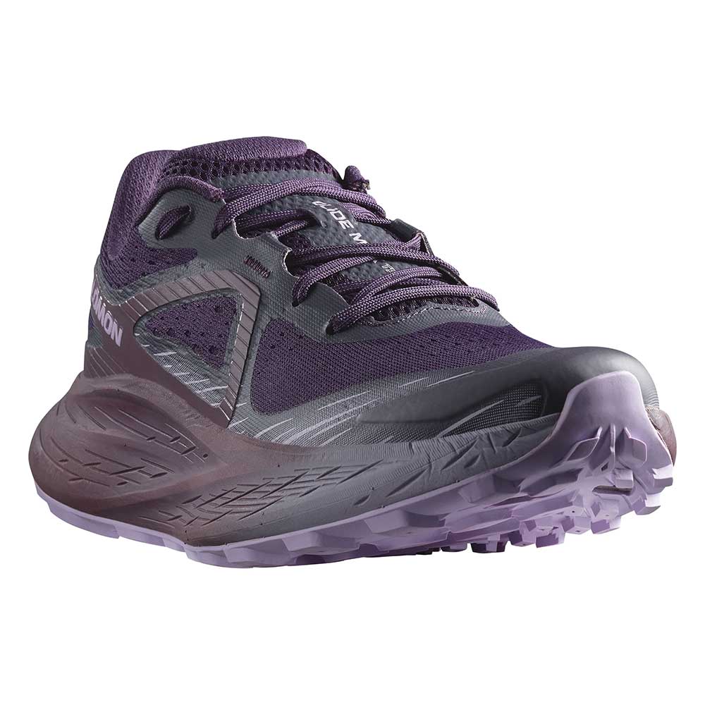 Salomon, Scarpa da trail running Glide Max TR da donna - Nightshade/Moonscape/Orchid Bloom - Regolare (B)