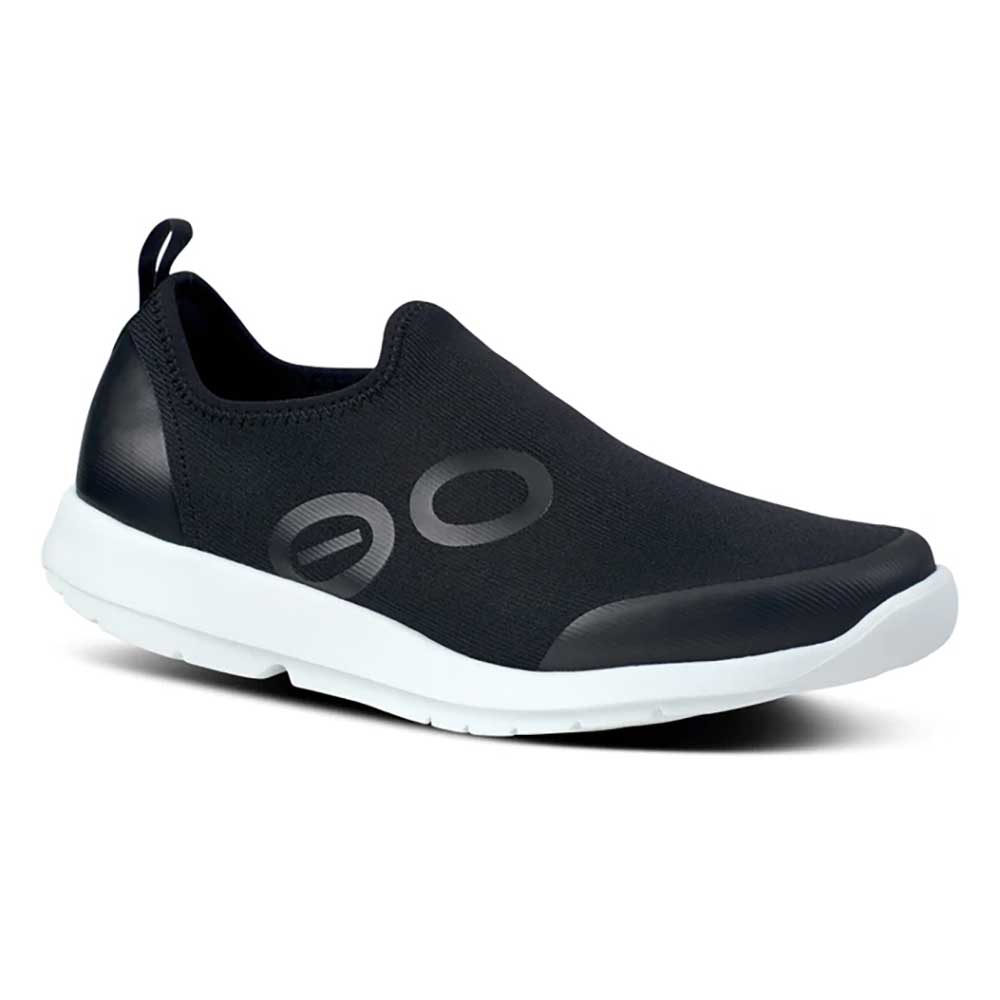 OOFOS, Scarpa sportiva OOmg da donna - Bianco/Nero - Regolare (B)