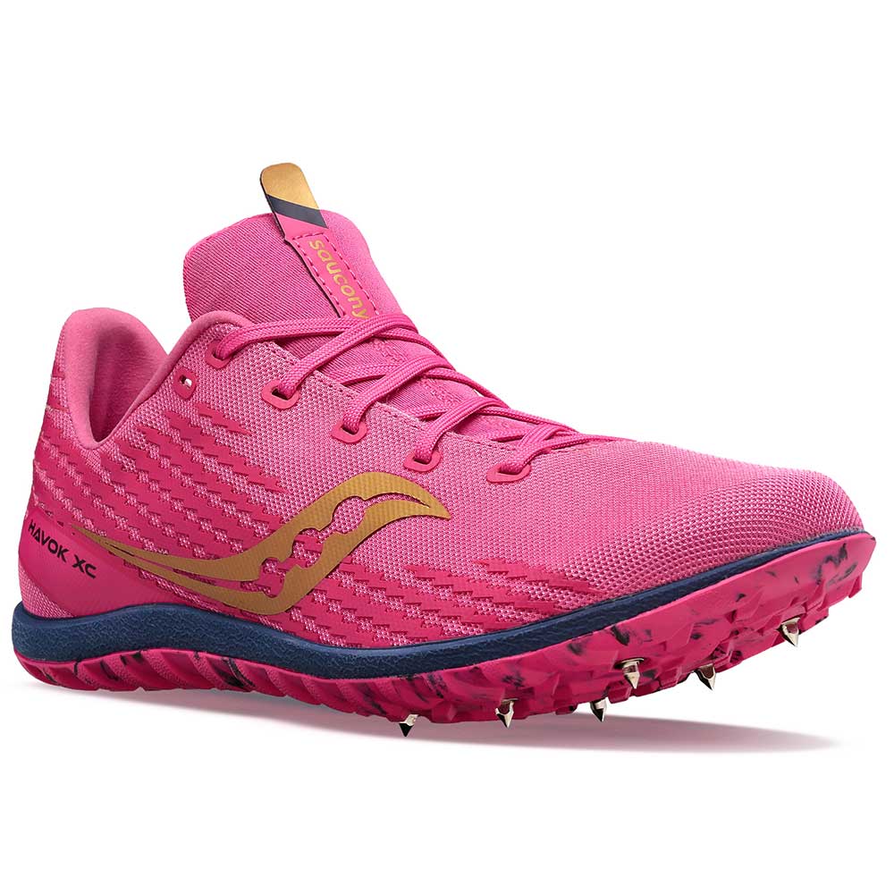 Saucony, Scarpe Havok XC 3 da donna - Quarzo Prospect - Regolare (B)