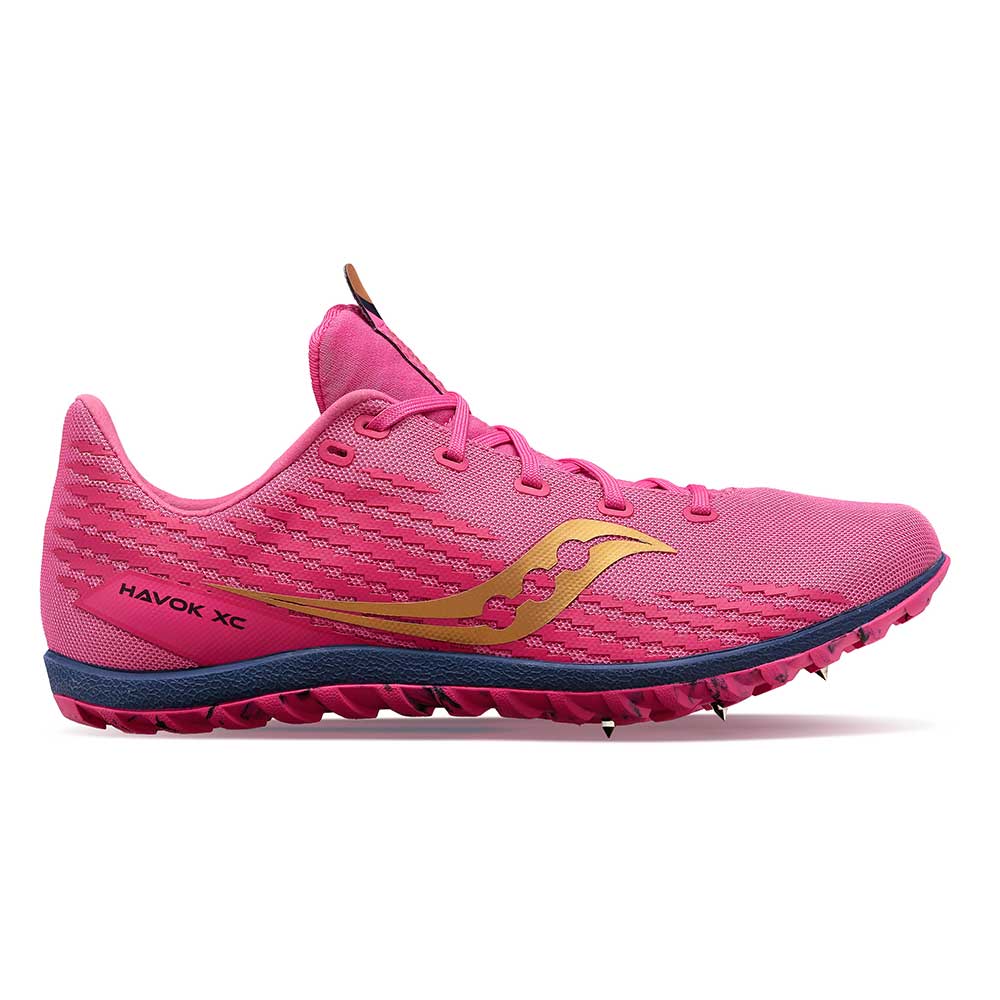 Saucony, Scarpe Havok XC 3 da donna - Quarzo Prospect - Regolare (B)