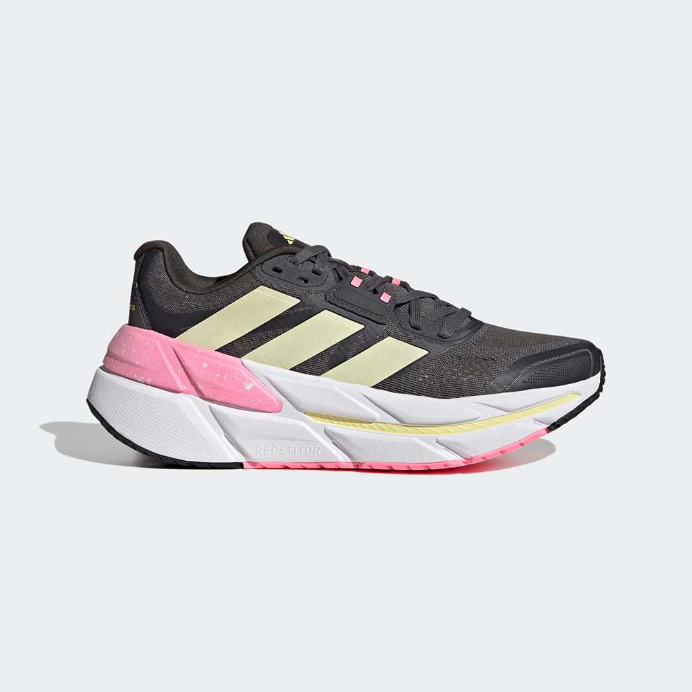 adidas, Scarpe da corsa AdiSTAR CS da donna - Grigio Cinque/Giallo Mandorla - Regolare (B)