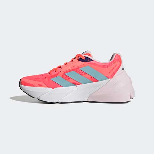 adidas, Scarpe da corsa AdiSTAR da donna - Turbo/Hazy Sky/Almost Pink - Regolare (B)