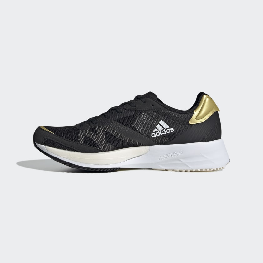 adidas, Scarpe da corsa Adizero Adios 6 Donna - Core Black / Cloud White / Wonder White - Regolare (B)