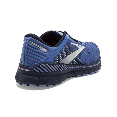 Brooks, Scarpe da corsa Adrenaline GTS 22 da donna - Blu/Purple/Nightlife - Regolare (B)