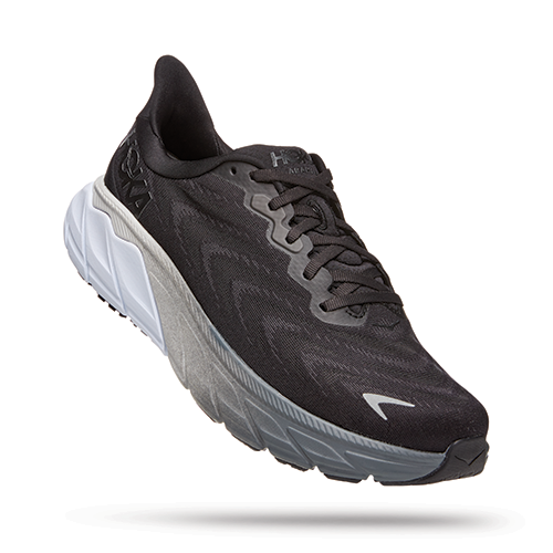 HOKA, Scarpe da corsa Arahi 6 da donna - Nero/Bianco - Regolare (B)