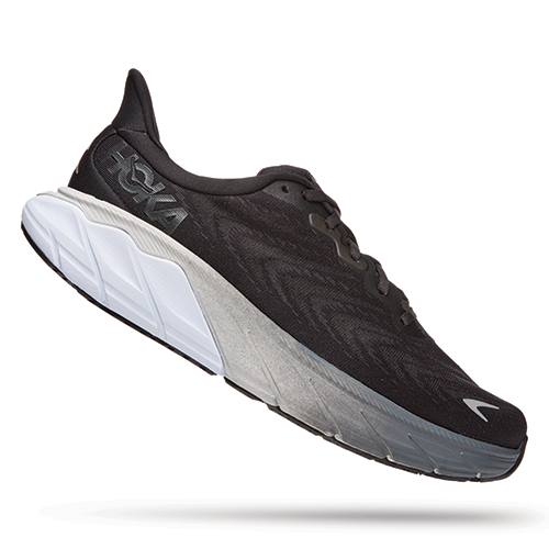 HOKA, Scarpe da corsa Arahi 6 da donna - Nero/Bianco - Regolare (B)