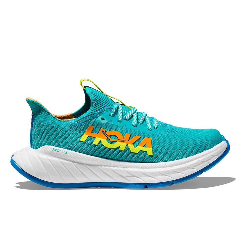 HOKA, Scarpe da corsa Carbon X 3 da donna - Ceramic/Evening Primrose - Regular (B)