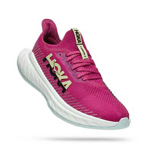 HOKA, Scarpe da corsa Carbon X 3 da donna - Festival Fucsia/Nero - Regolare (B)