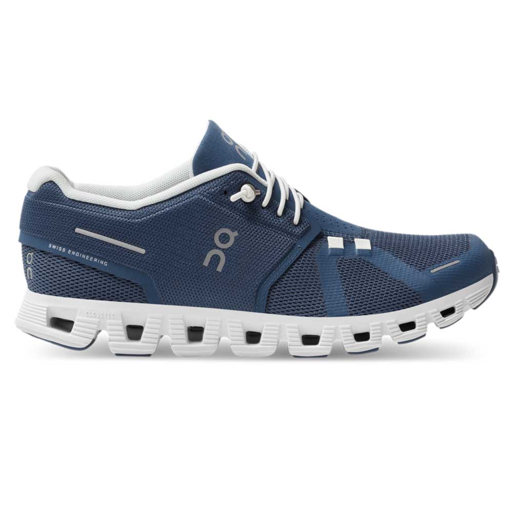 In corsa, Scarpe da corsa Cloud 5 da donna - Denim/Bianco - Regolare (B)