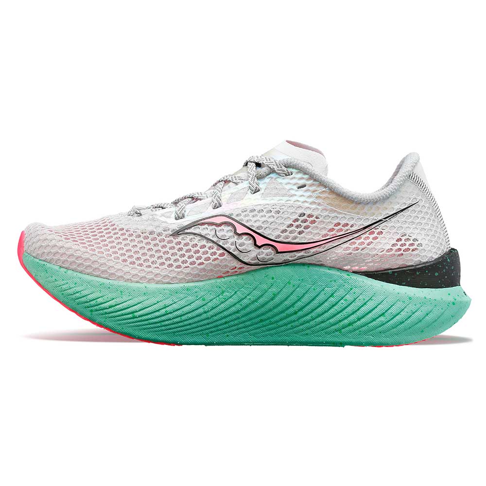 Saucony, Scarpe da corsa Endorphin Pro 3 Donna - Fog/ViZiPink - Regolare (B)