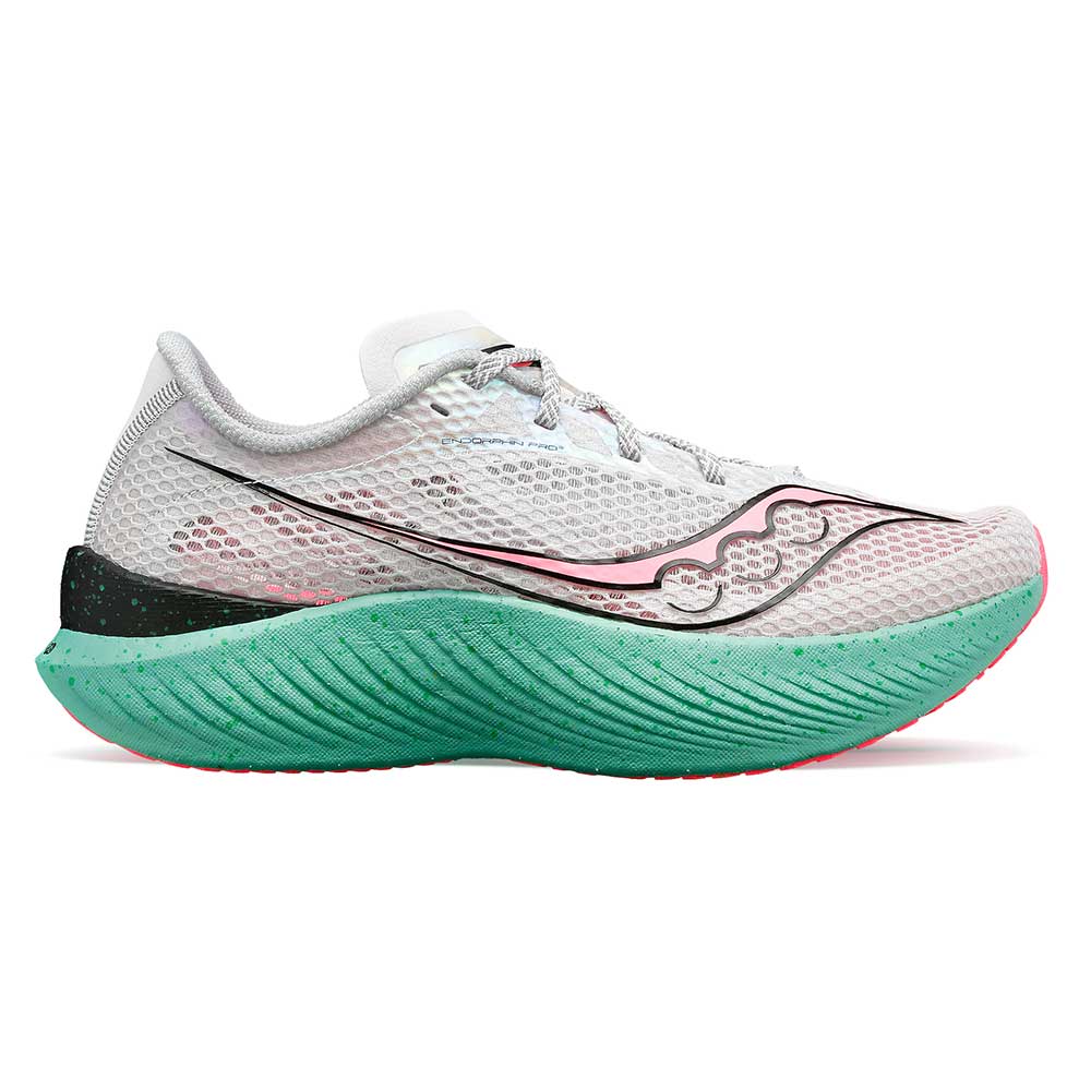 Saucony, Scarpe da corsa Endorphin Pro 3 Donna - Fog/ViZiPink - Regolare (B)