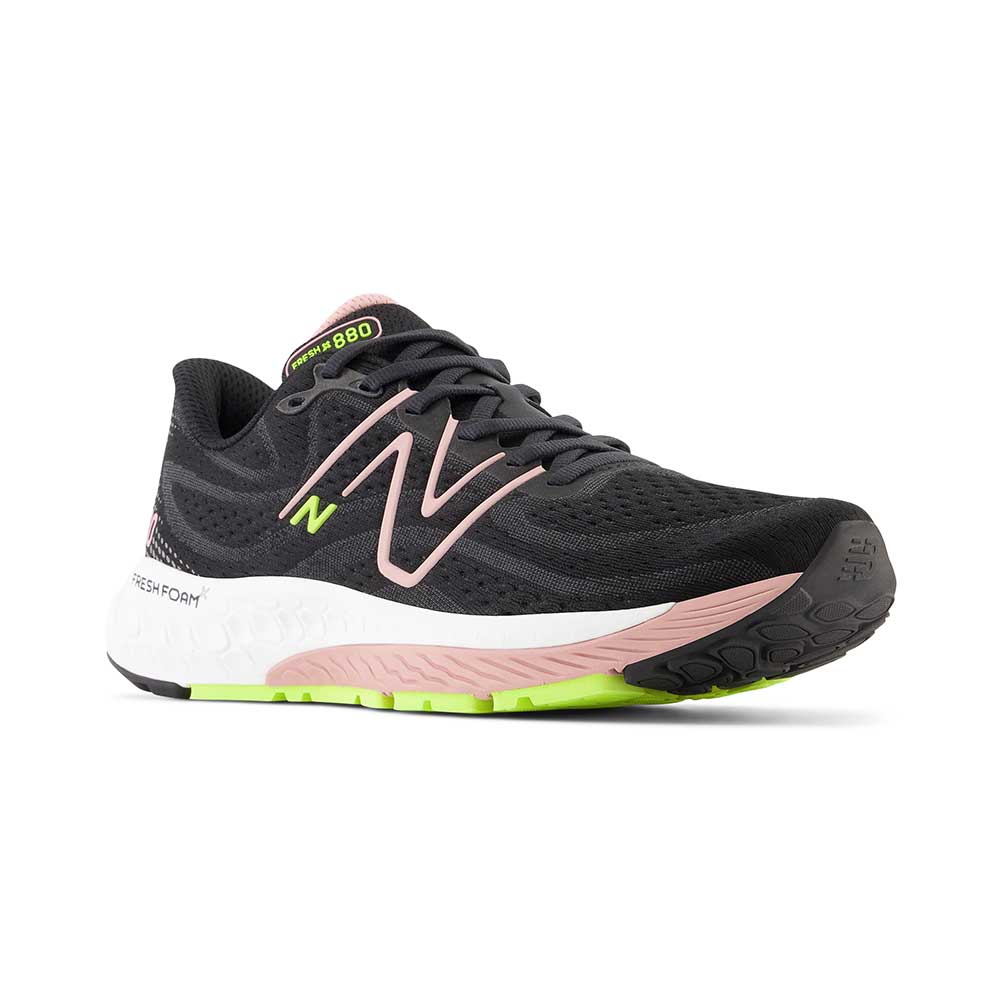 Nuovo equilibrio, Scarpe da corsa Fresh Foam X 880v13 da donna - Nero/Rosa Luna - Regolare (B)