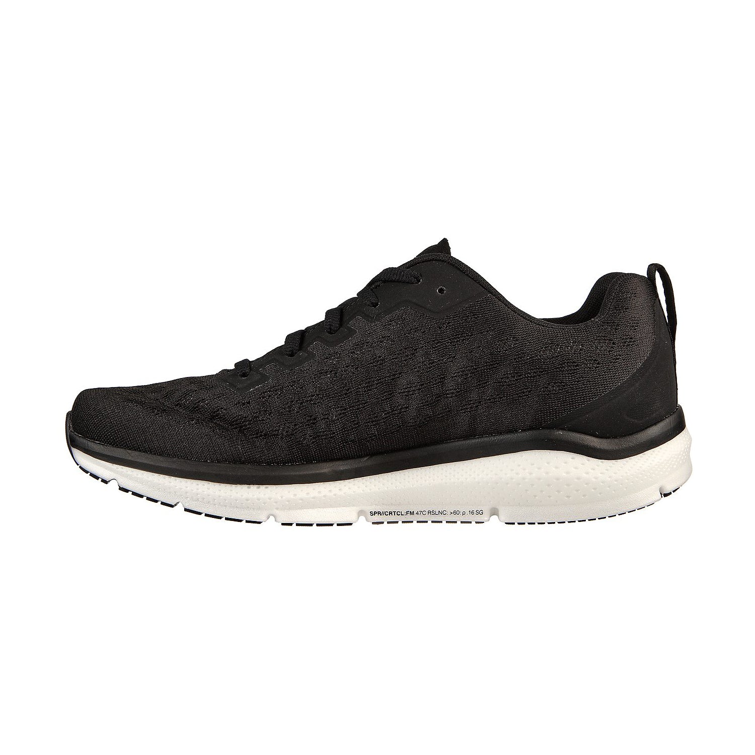 Skechers, Scarpe da corsa GOrun Ride 9 da uomo - Nero/Bianco - Regolare (D)