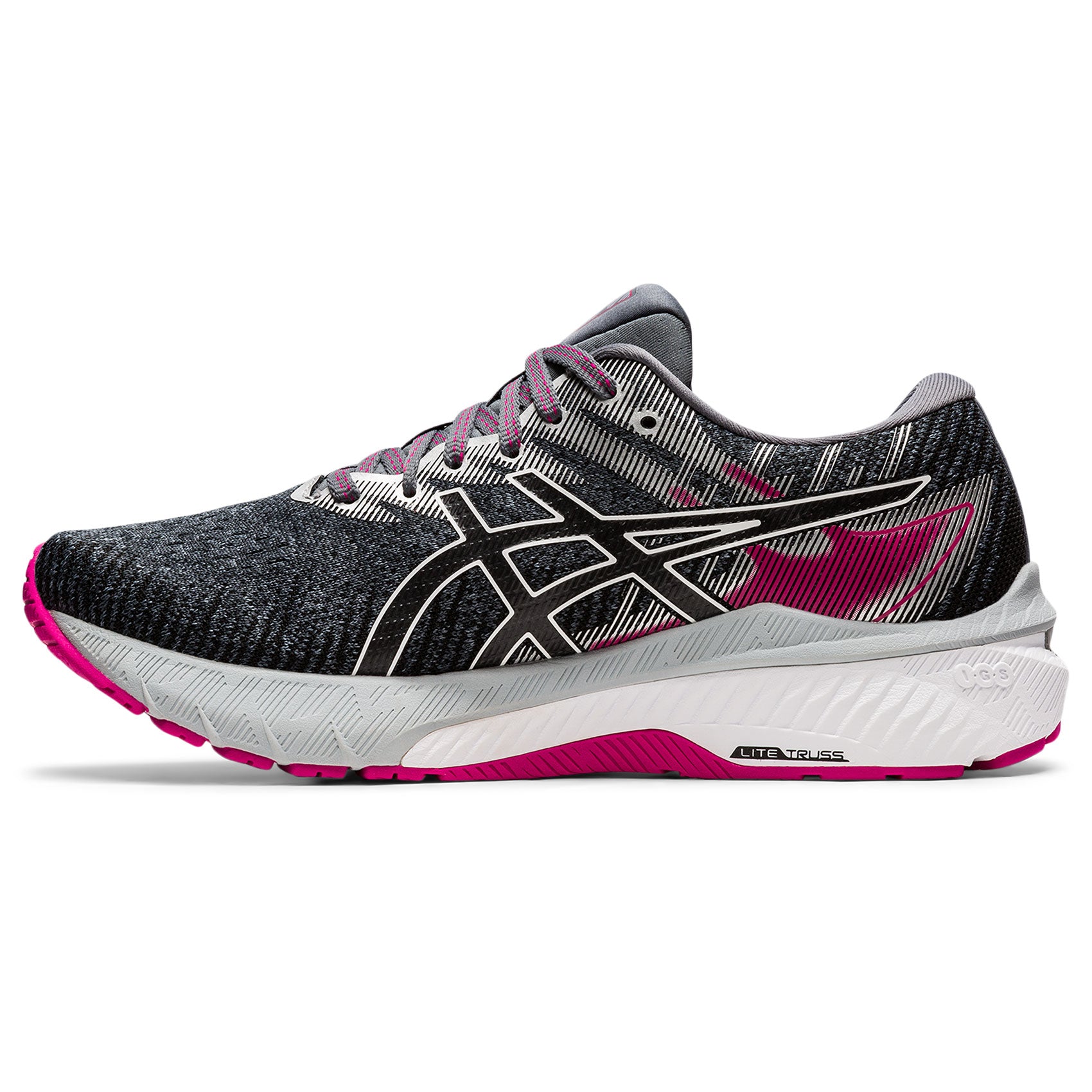 Asics, Scarpe da corsa GT-2000 10 da donna - Sheet Rock/Pink Rave - Wide (D)