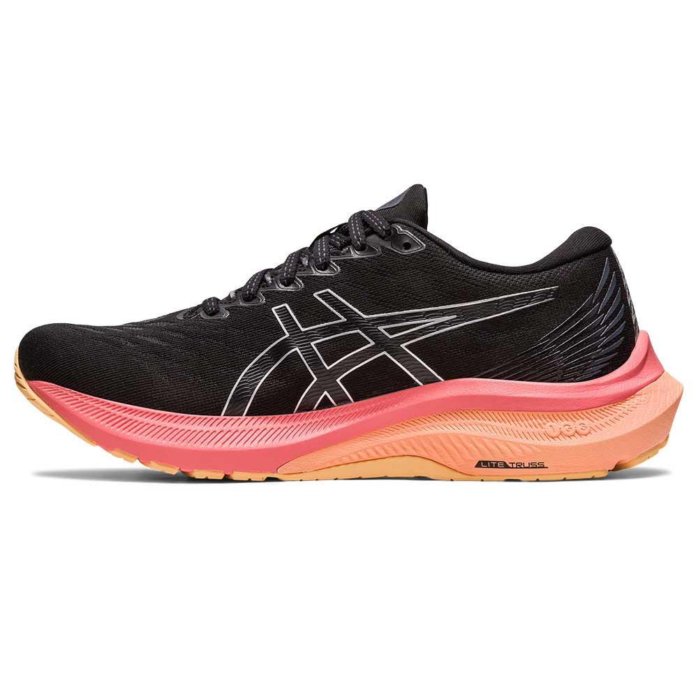 Asics, Scarpe da corsa GT-2000 11 da donna - Nero/Argento puro - Regolare (B)