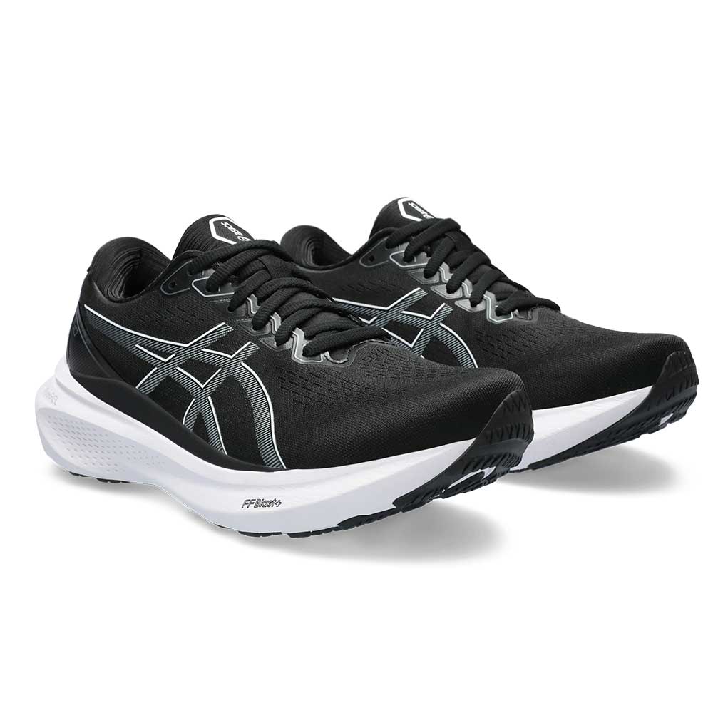 Asics, Scarpe da corsa GT-2000 12 da donna - Nero/Grigio Carrier - Regolare (B)