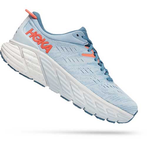 HOKA, Scarpe da corsa Gaviota 4 Donna - Blue Fog/Plein Air - Regolare (B)