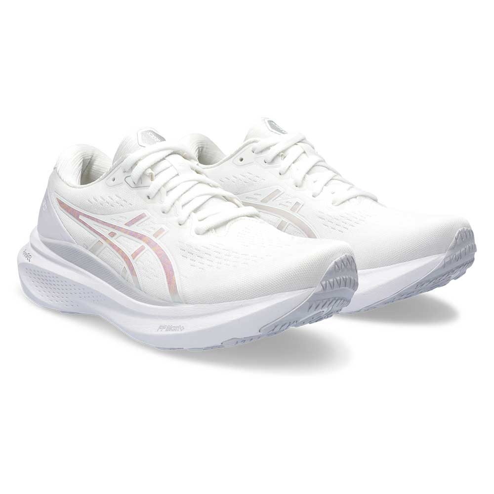 Asics, Scarpe da corsa Gel-Kayano 30 Anniversary da donna - Bianco/Lilla Hint- Regolare (B)