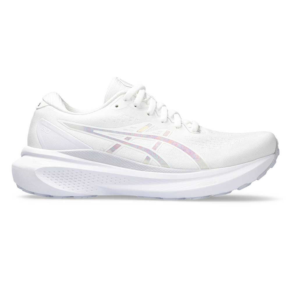 Asics, Scarpe da corsa Gel-Kayano 30 Anniversary da donna - Bianco/Lilla Hint- Regolare (B)