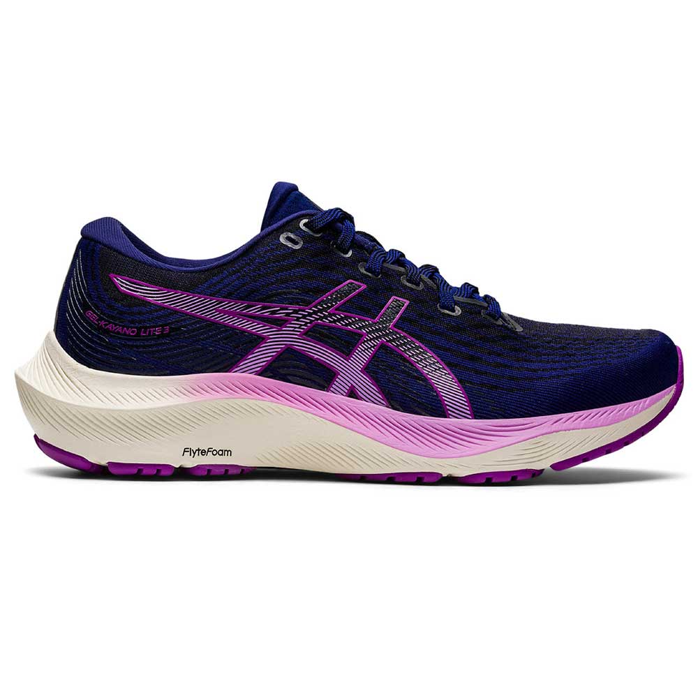 Asics, Scarpe da corsa Gel-Kayano Lite 3 da donna - Blu/Orchidea - Regolare (B)