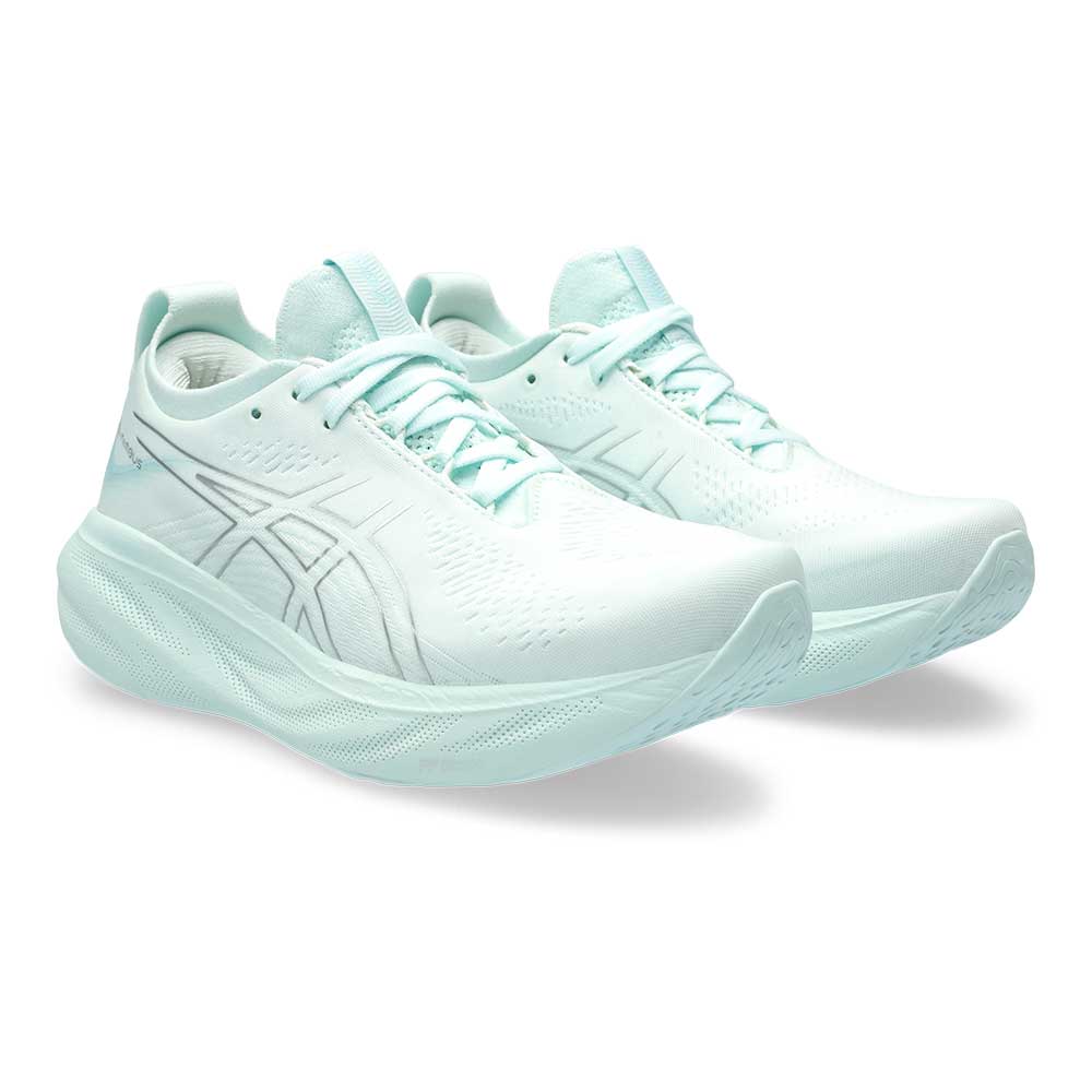 Asics, Scarpe da corsa Gel-Nimbus 25 da donna - Mare Calmante/Argento puro - Regolare (B)