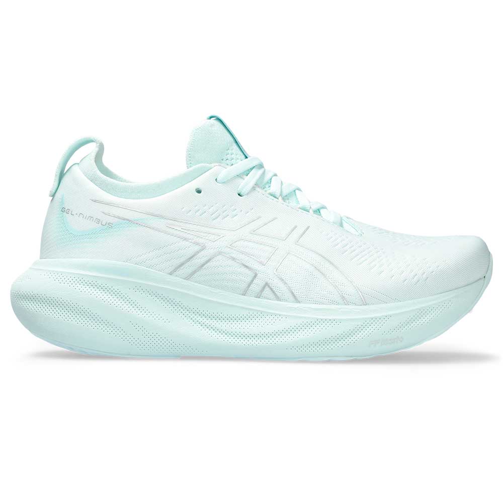 Asics, Scarpe da corsa Gel-Nimbus 25 da donna - Mare Calmante/Argento puro - Regolare (B)