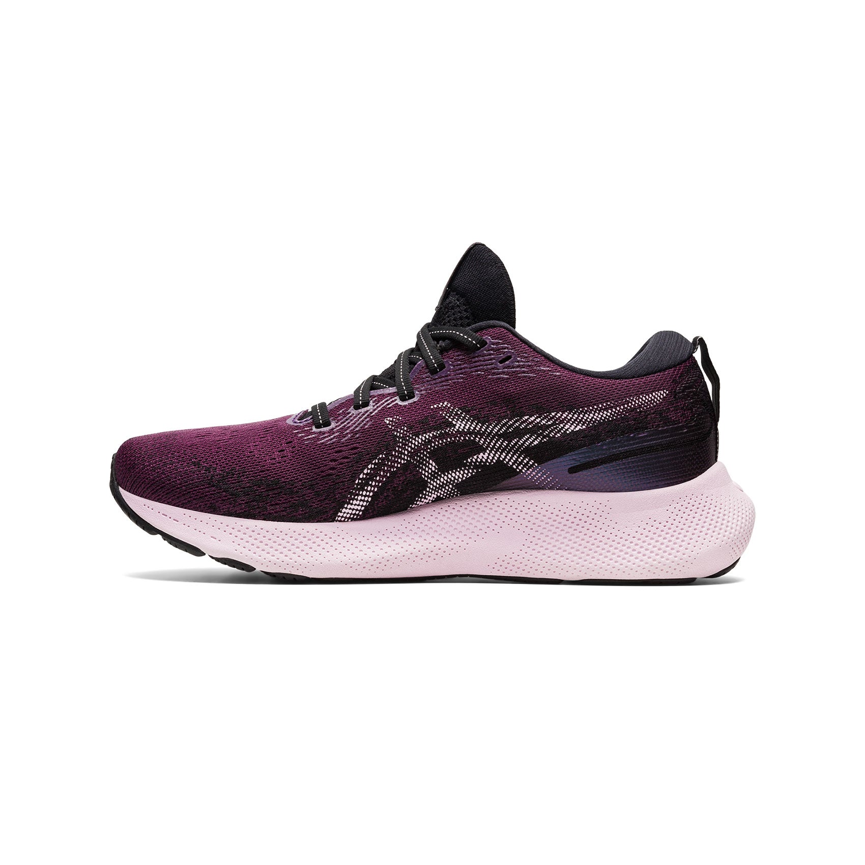 Asics, Scarpe da corsa Gel-Nimbus Lite 3 Donna - Nero/Barely Rose - Regolare (B)