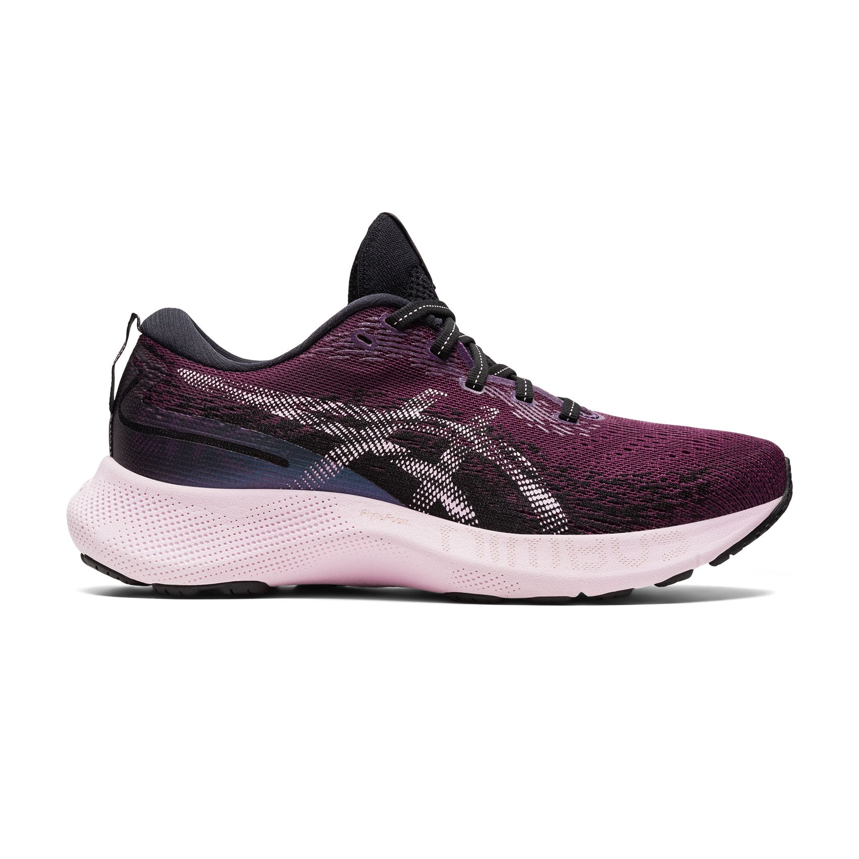 Asics, Scarpe da corsa Gel-Nimbus Lite 3 Donna - Nero/Barely Rose - Regolare (B)