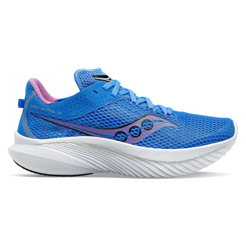 Saucony, Scarpe da corsa Kinvara 14 da donna - Bluelight/Grape - Regolare (B)