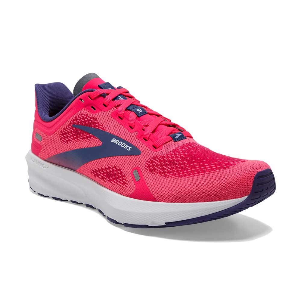 Brooks, Scarpe da corsa Launch 9 Donna - Rosa/Fucsia/Cobalto - Regolare (B)