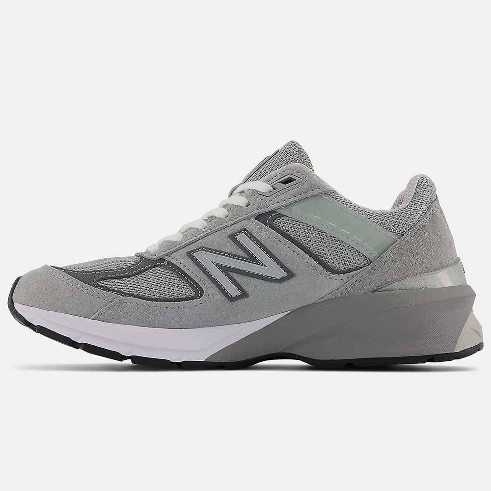 Nuovo equilibrio, Scarpe da corsa MADE in USA 990v5 Core da donna - Grigio/Castello - Largo (D)