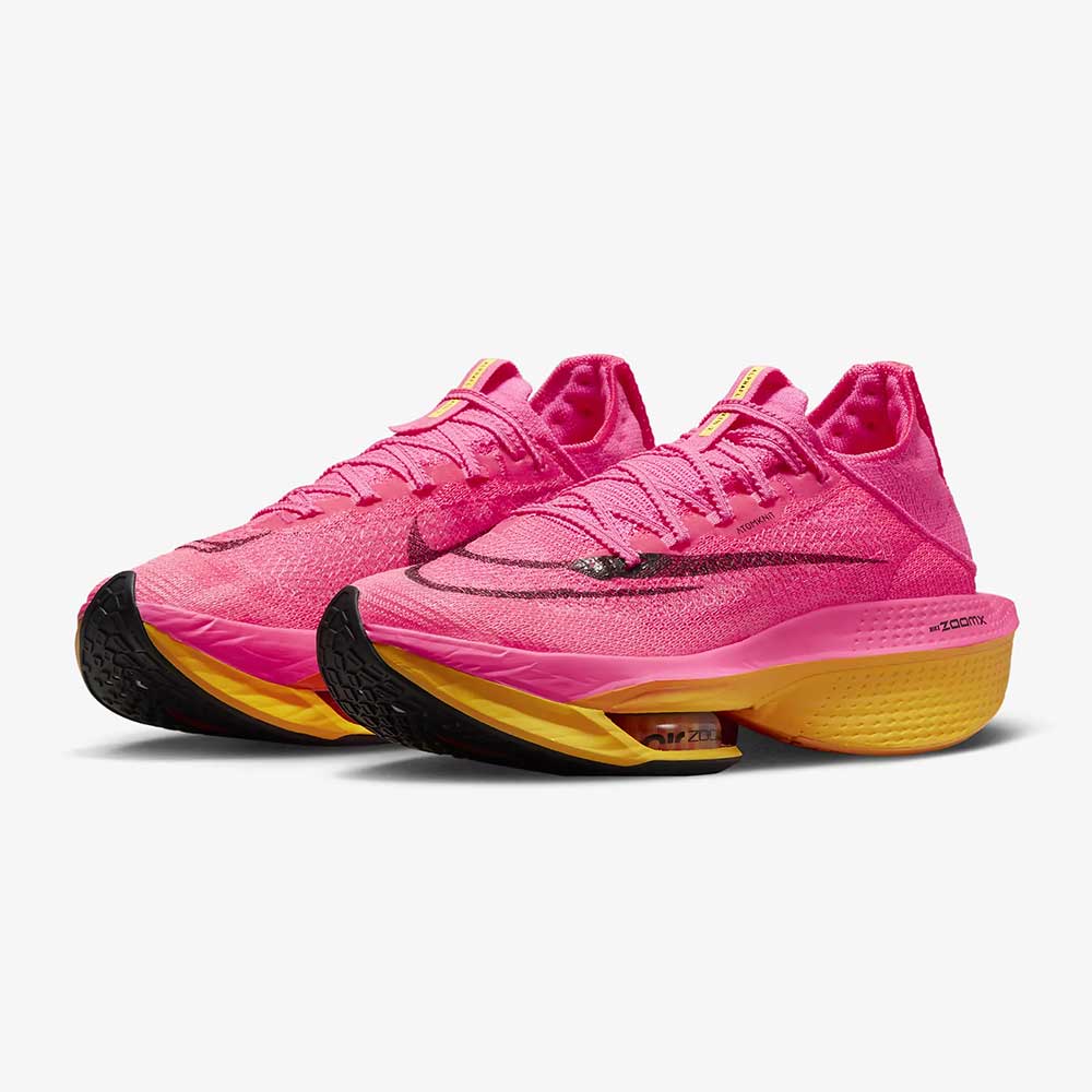 Nike, Scarpe da corsa Nike Alphafly 2 Donna - Iper Rosa/Nero/Arancio Laser - Regolare (B)