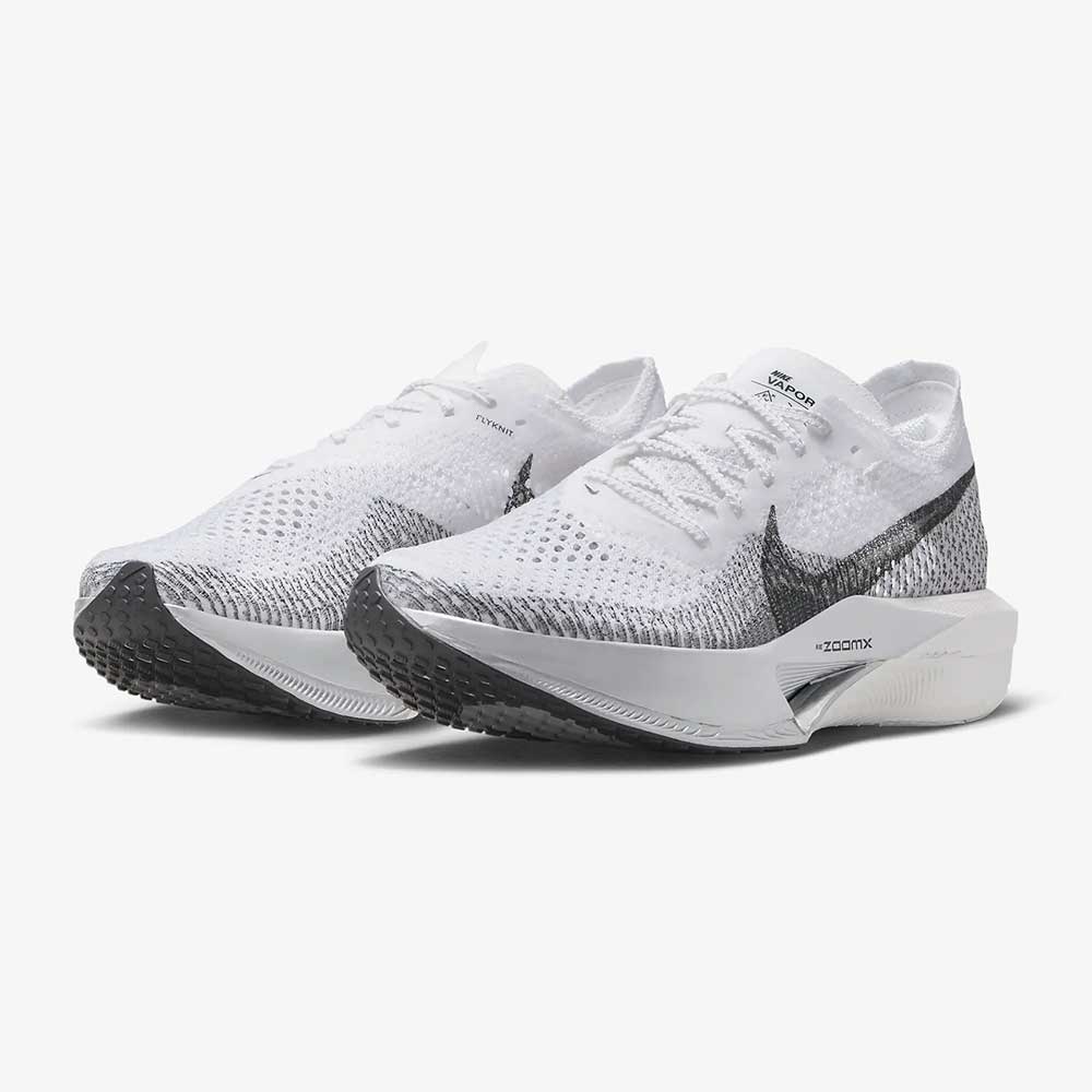 Nike, Scarpe da corsa Nike ZoomX Vaporfly Next% 3 Donna - Bianco/Grigio fumo scuro/Grigio particella - Regolare (B)