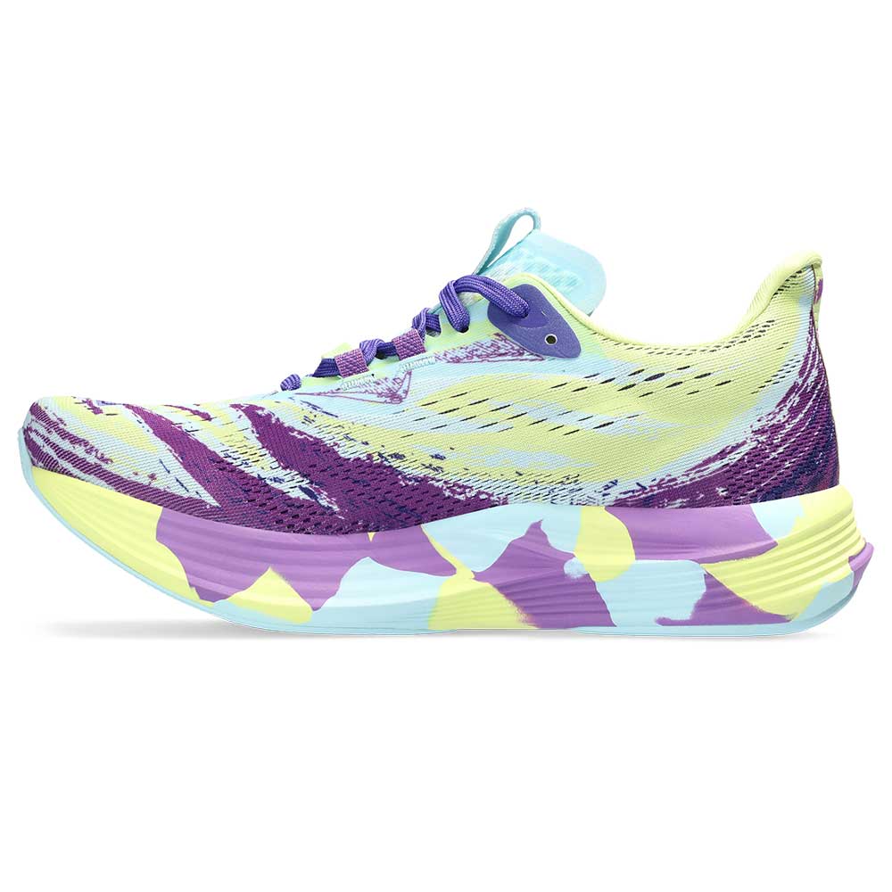 Asics, Scarpe da corsa Noosa TRI 15 da donna - Giallo Glow/Palace Purple - Regolare (B)