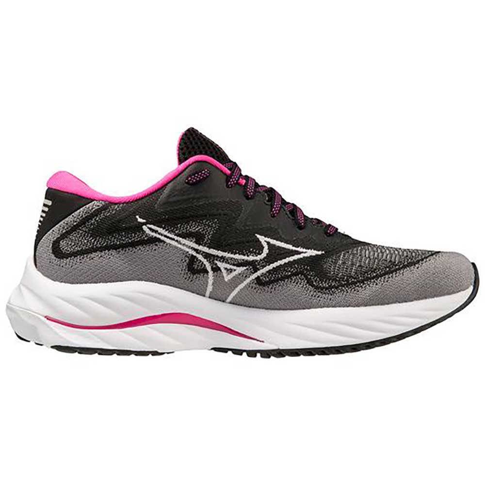 Mizuno, Scarpe da corsa Project Zero Wave Rider 27 da donna - Nero/Bianco - Regolare (B)