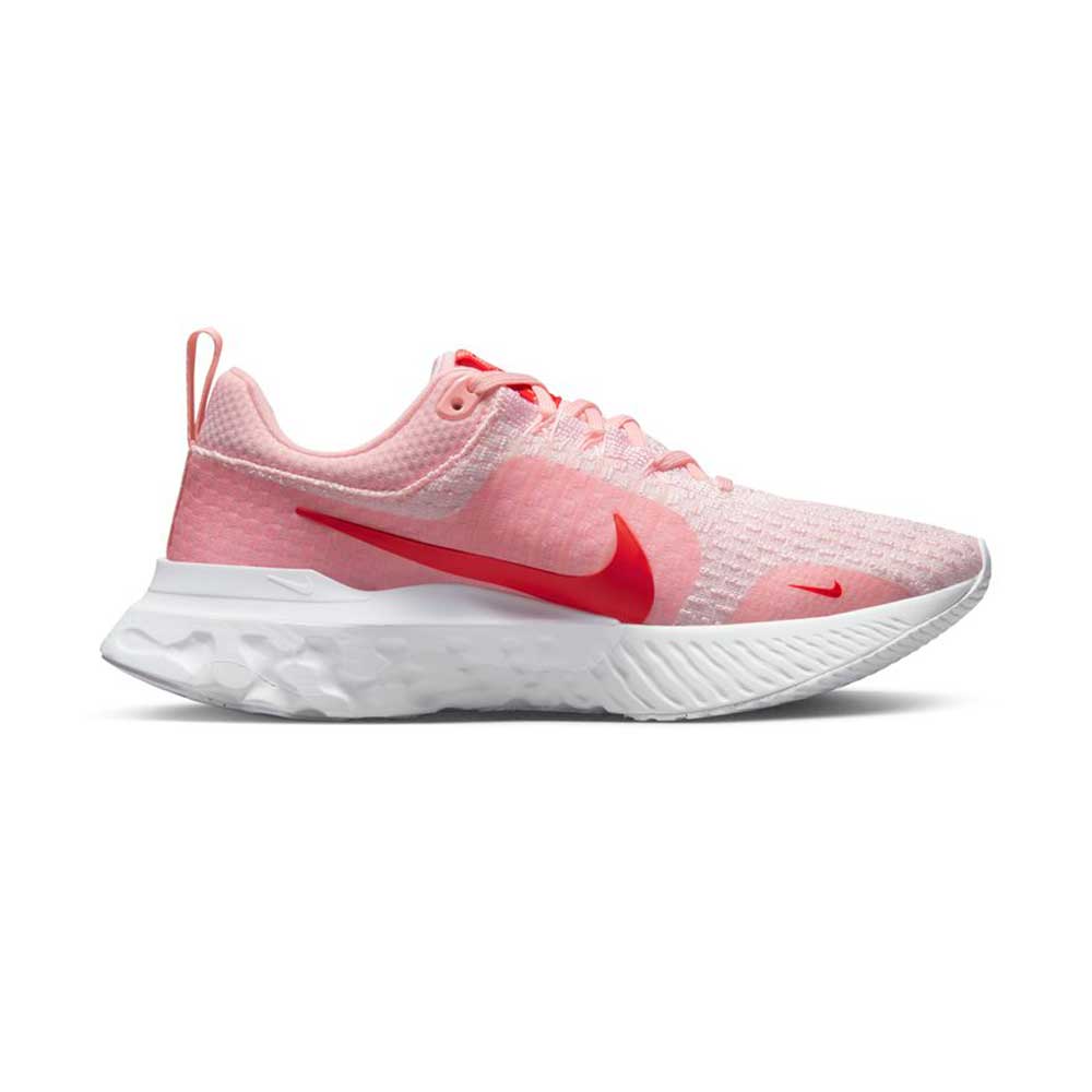 Nike, Scarpe da corsa React Infinity React 3 Donna - Soft Pink/White/Summit White/Light Crimson- Regular (B)