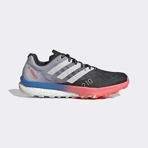 adidas, Scarpe da corsa Terrex Speed Ultra Trail Donna - Core Black/Crystal White/Turbo - Regular (B)