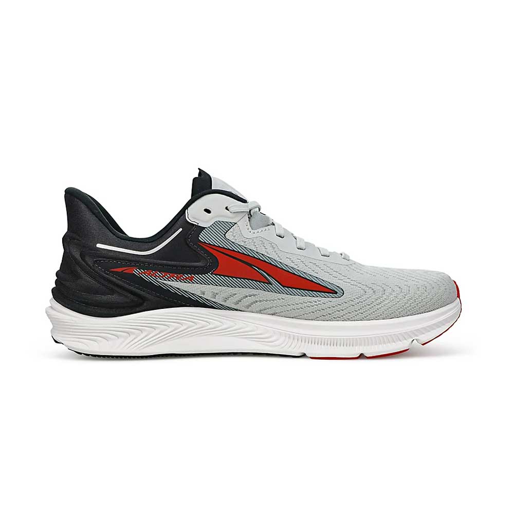 Altra, Scarpe da corsa Torin 6 da uomo - Grigio/Rosso - Regolare (D)